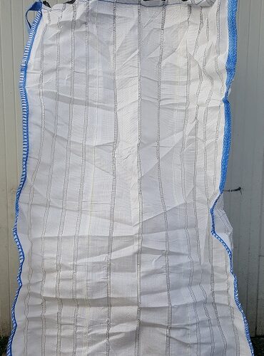 20191120_092345 po obróbce Worki Big Bag 1,8 ORZ po transporcie orzecha, worki mają lej góra dół