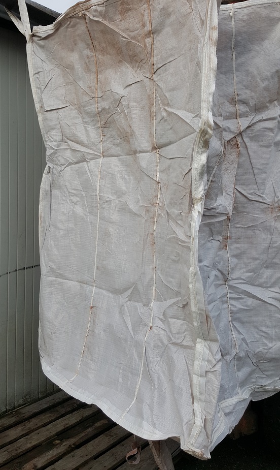 20191120_105921 po obróbce Worki Big Bag 1,8 KN po jednorazowym transporcie kakao