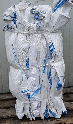 Worki Big Bag 1,7-1,8, po jednorazowym transporcie mleka w proszku