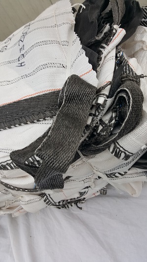 20191125_121210 orz po obróbce Worki Big Bag 1,8 ORZ po transporcie orzecha, worki mają lej góra dół