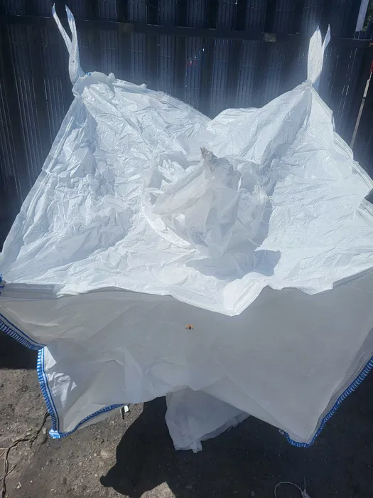 Worki big bag 1M po jednorazowym transporcie budyniu, udźwig do 900 kg